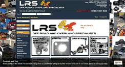 Desktop Screenshot of lrsoffroad.co.uk